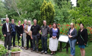 'Fit for the Future' organisaions touring Martineau Gardens